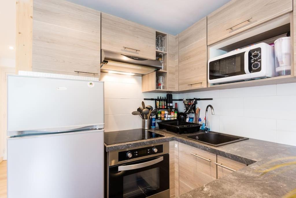 Apartament Pied-A-Terre Cosy Face Aux Pistes De La Princesse Demi-Quartier Zewnętrze zdjęcie